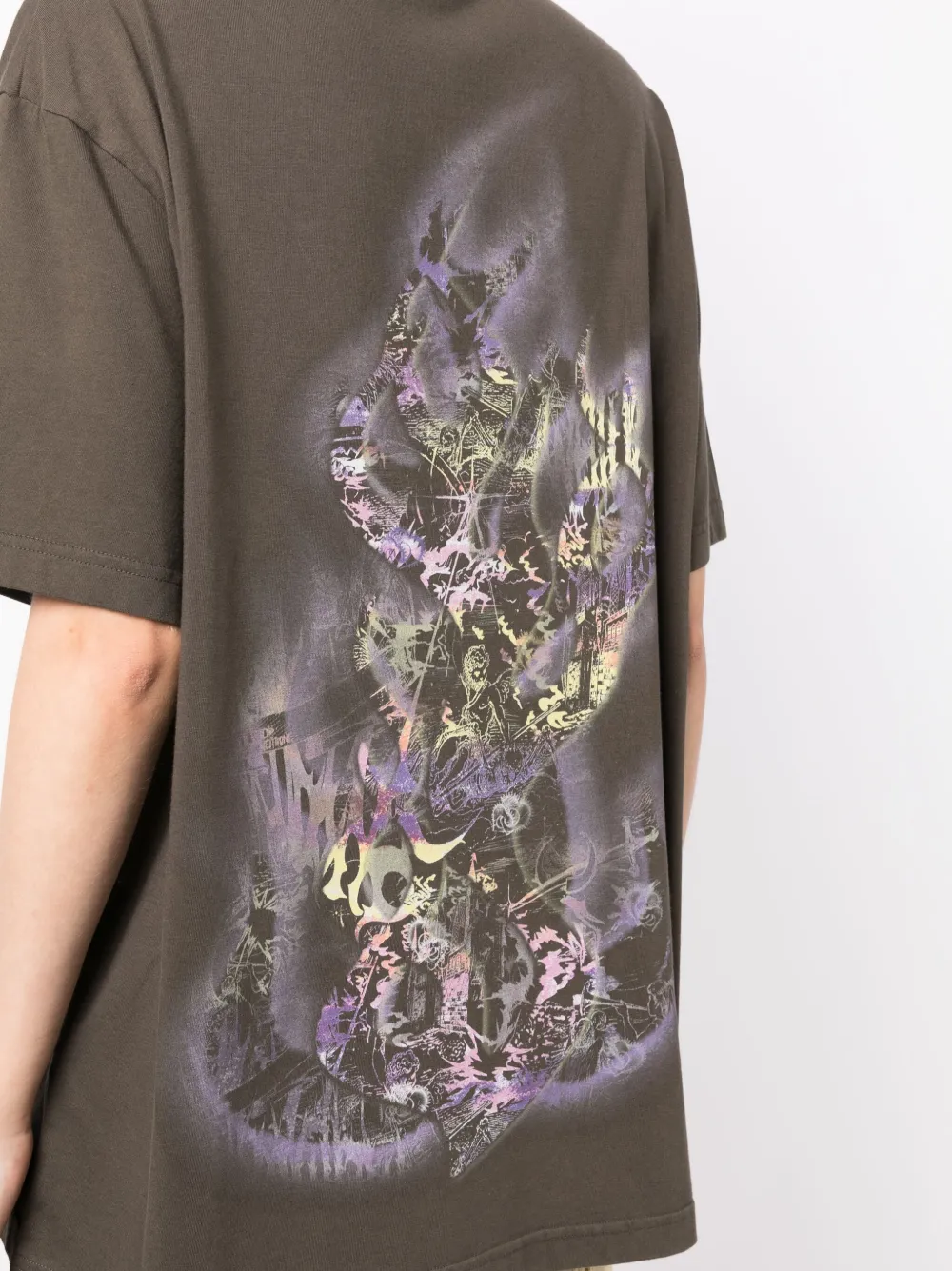 We11done Monster-print Cotton T-shirt - Farfetch