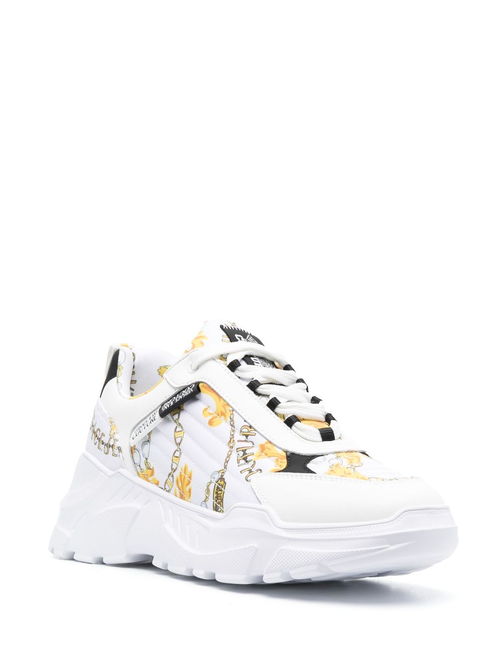 Versace Jeans Couture Speedtrack baroque-pattern Print Sneakers - Farfetch