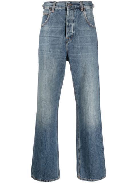 Haikure straight-leg cotton jeans