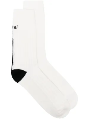 Sacai star-print Calf Socks - Farfetch