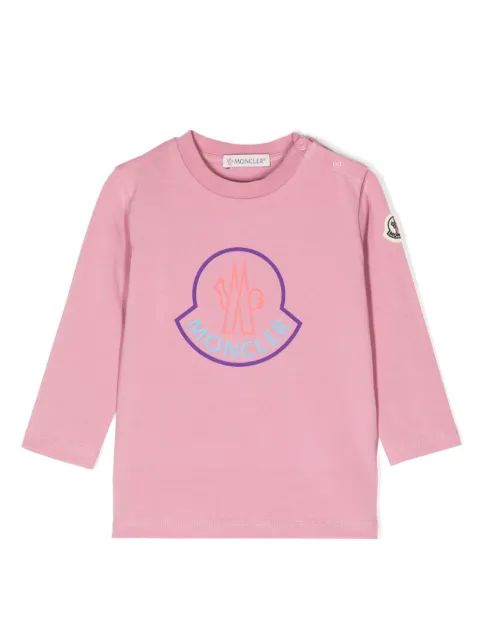 Moncler Enfant logo-print stretch-cotton sweatshirt