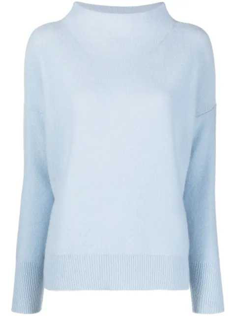 Vince Funnel-Neck cashmere pullover 