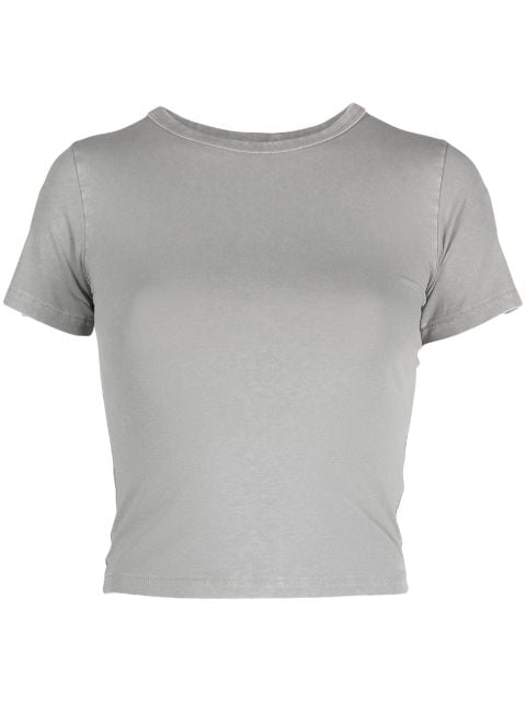 ENTIRE STUDIOS round-neck cropped T-shirt 