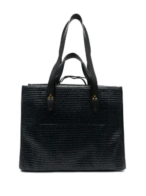 J r me Dreyfuss Medium Leon Raffia Tote Bag Farfetch