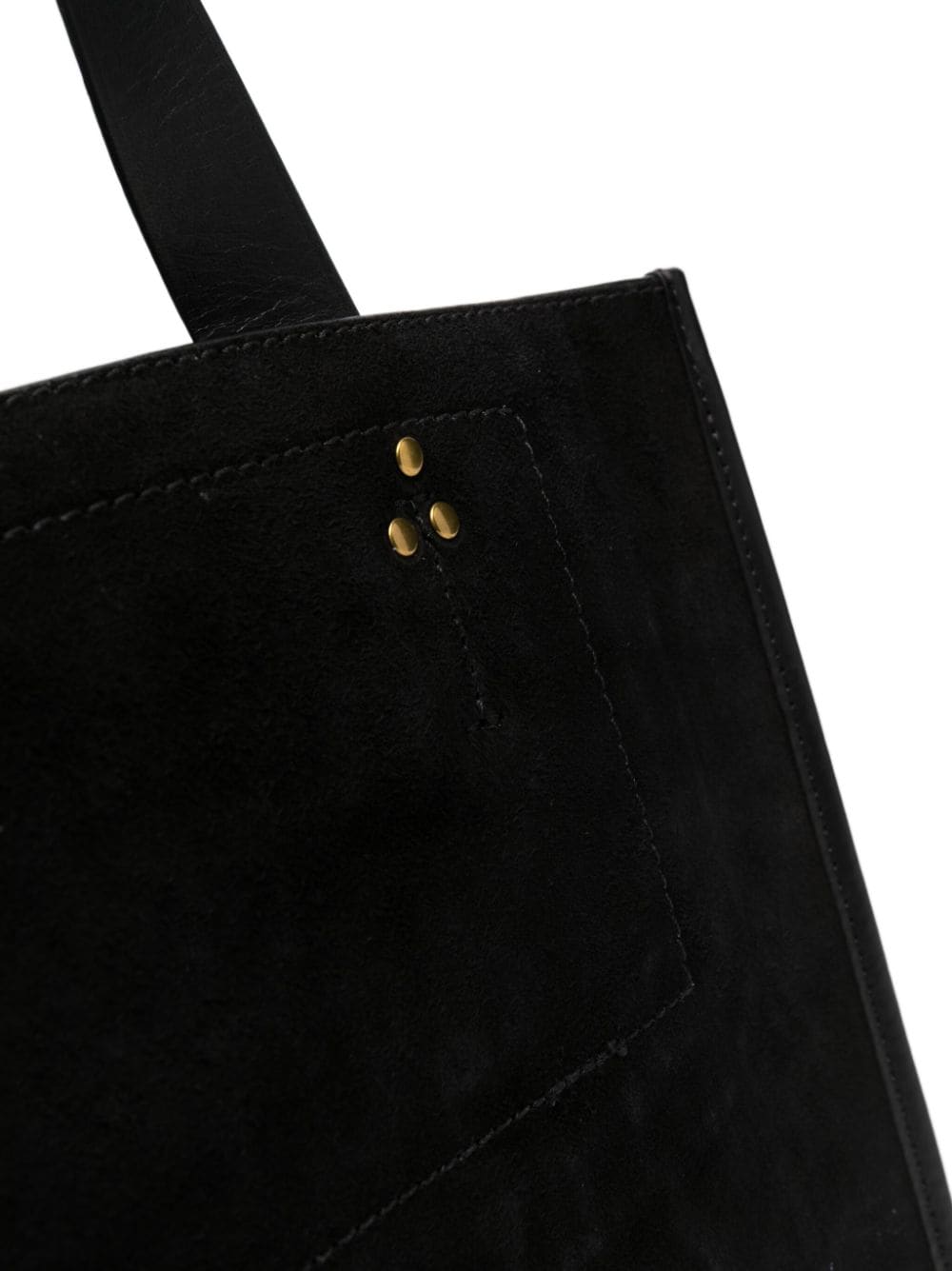 Shop Jérôme Dreyfuss Medium Léon Leather Tote Bag In Black