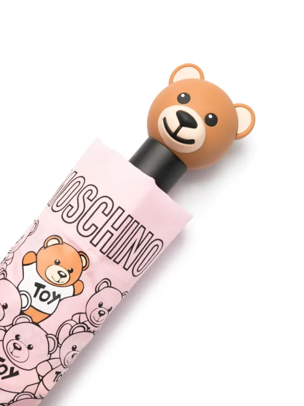 Moschino Teddy Bear print Umbrella Pink FARFETCH HK