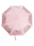 Moschino Teddy Bear-print umbrella - Pink