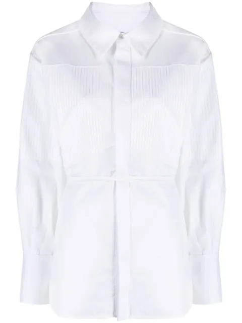 Frenken Mad Tux belted cotton shirt