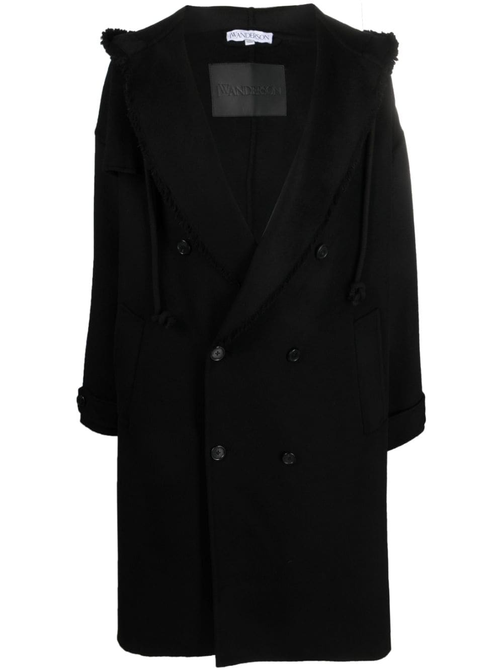 JW ANDERSON BELTED HOODED TRENCH COAT
