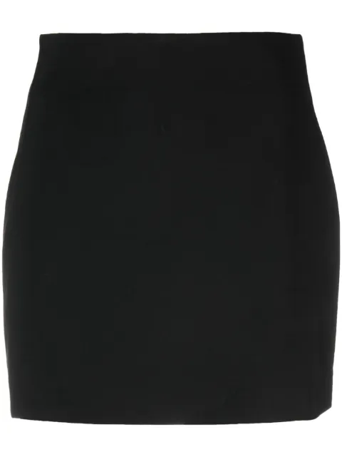 THE ANDAMANE mid-rise zip-up miniskirt