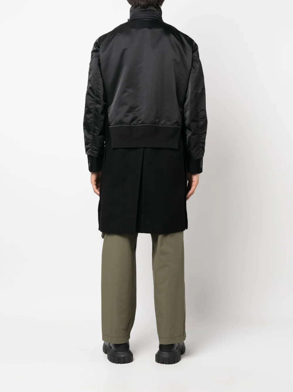 Sacai ハイブリッド コート - Farfetch