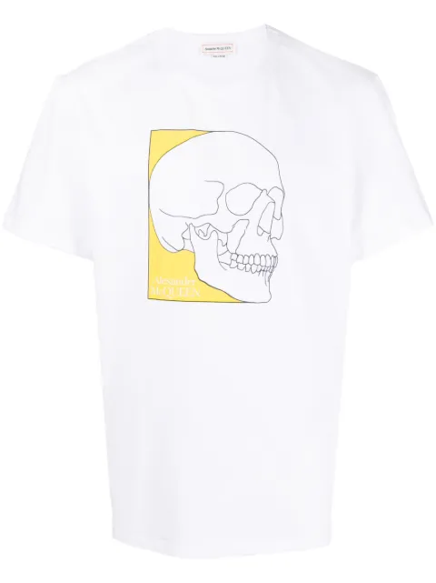 Alexander McQueen playera con motivo Skull