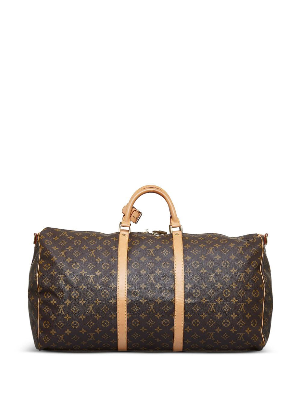 Louis Vuitton 1999 pre-owned Monogram Keepall Bandouliere 60 travel bag - Bruin