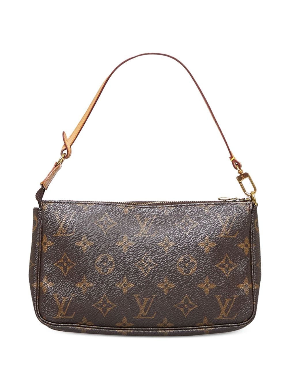 Louis Vuitton 1999 pre-owned Monogram Pochette Accessoires clutch bag - Bruin