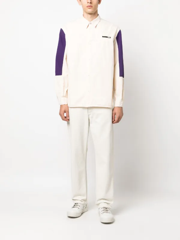 OAMC ロゴパッチ シャツ | ニュートラル | FARFETCH JP