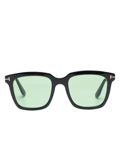 TOM FORD Eyewear lentes de sol con armazón cuadrada y micas oscuras