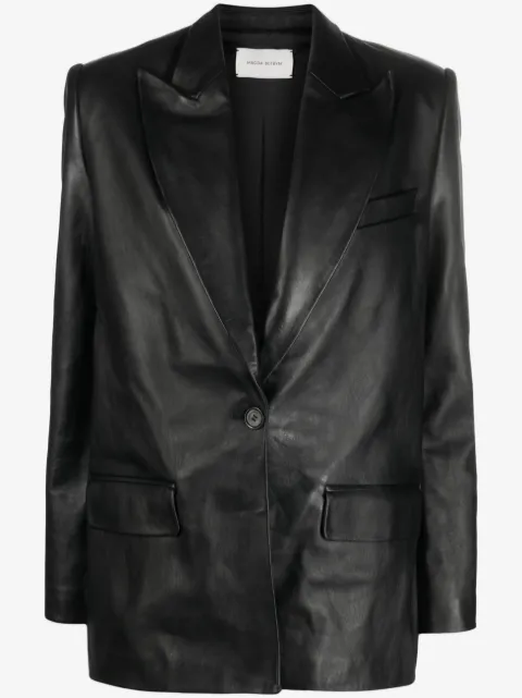 Magda Butrym blazer con solapas de pico