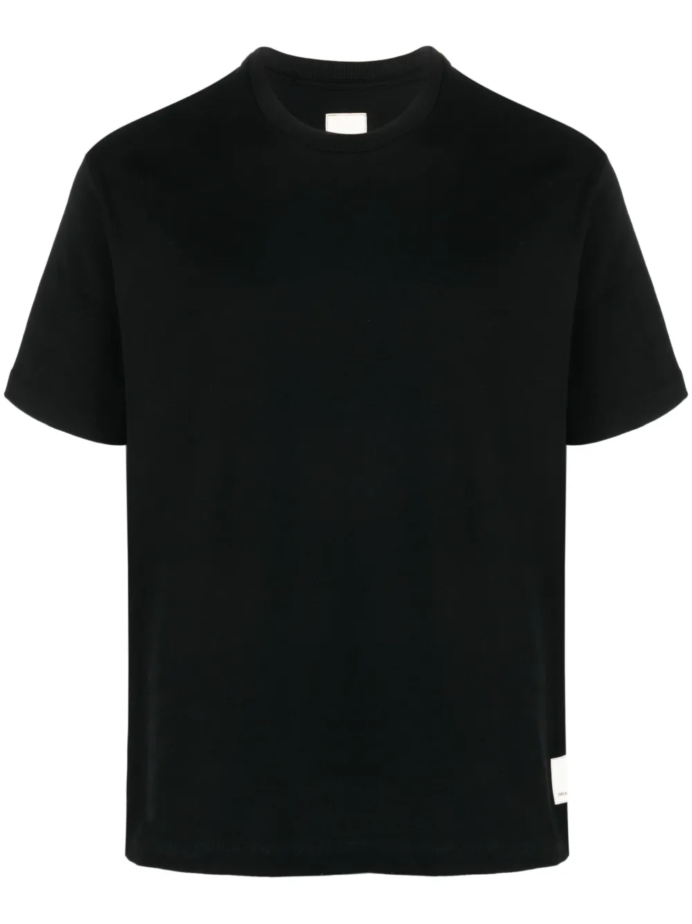 Emporio Armani logo-patch cotton T-shirt