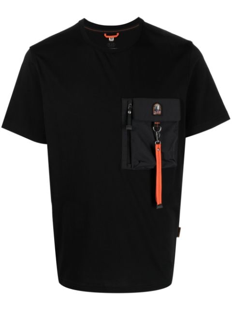 Parajumpers Mojave zip-pocket cotton T-shirt