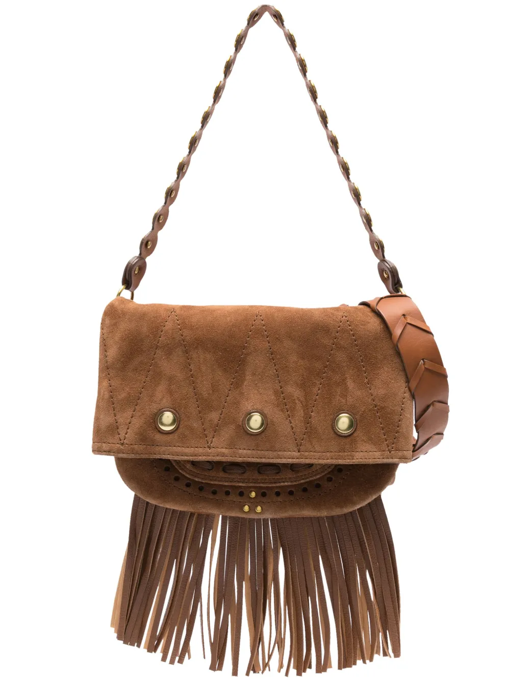 Jérôme Dreyfuss mini Jerry suede shoulder bag