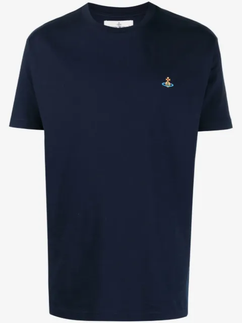 Vivienne Westwood T-shirt med Orb-broderi