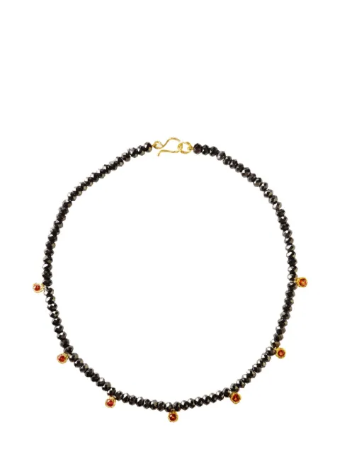 ELHANATI 18kt yellow gold Ramona sapphire and spinel necklace