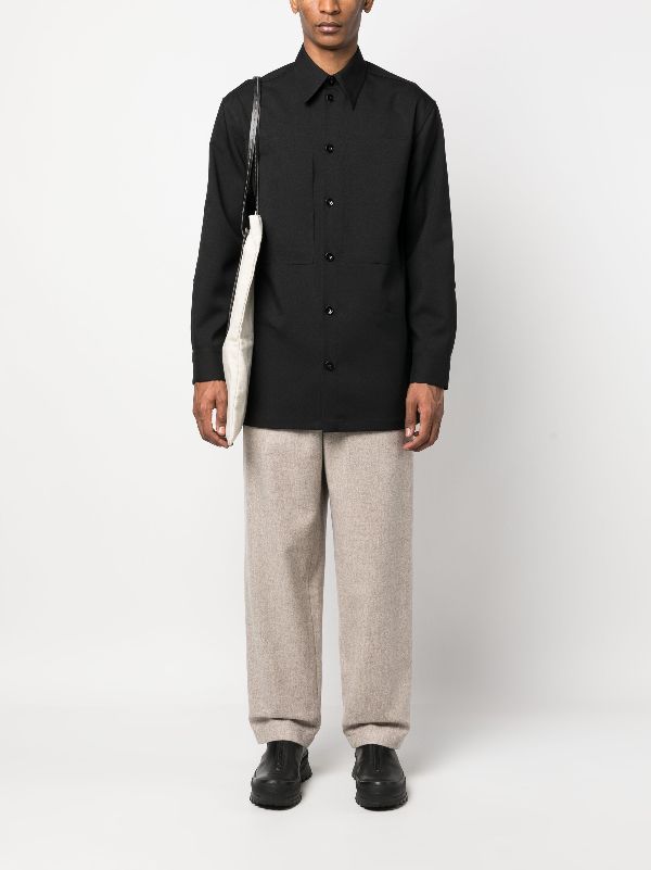 Jil Sander ポインテッドカラー シャツ - Farfetch