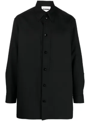 うさこ JIL SANDER ポインテッドカラーシャツ JIL SANDER - うさこ様専用 JIL SANDER ポインテッドカラーシャツの