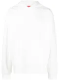 Diesel S-Macs-Megoval-D cotton hoodie - White