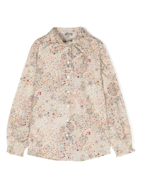 Il Gufo camisa con estrella estampadas