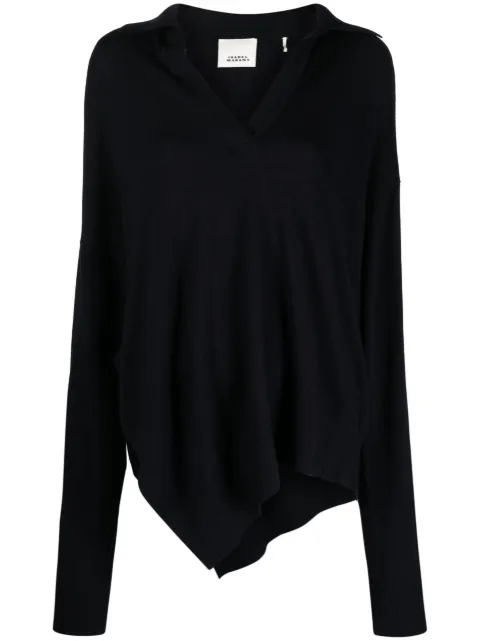 ISABEL MARANT pull à ourlet asymétrique