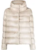Herno funnel neck padded jacket - Gold