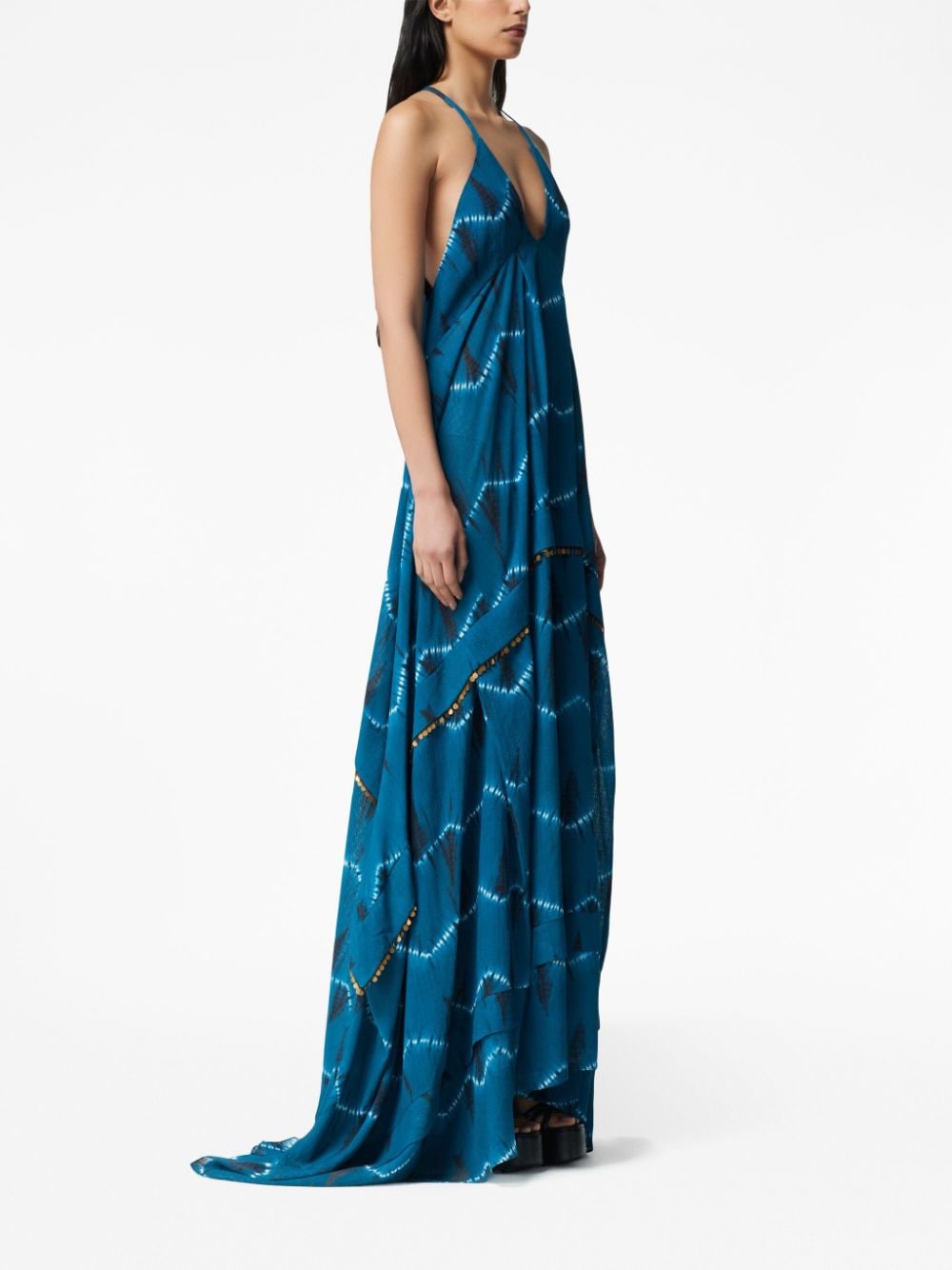 Altuzarra Athena Tie dye-print Maxi Dress - Farfetch