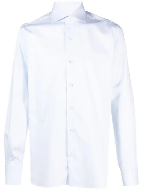 Barba long-sleeve cotton shirt