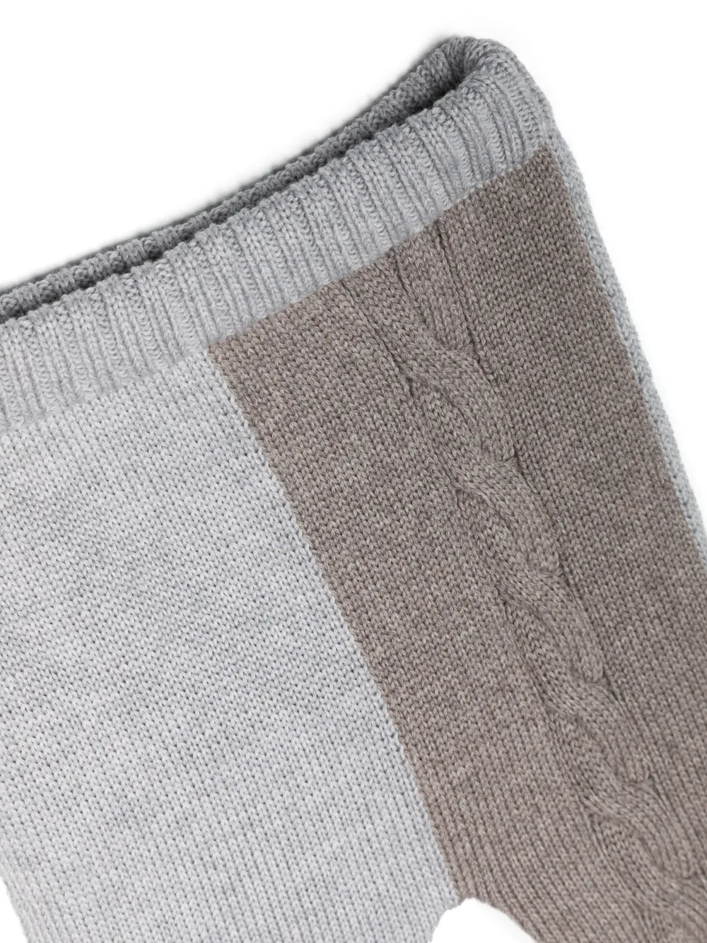 Merino Cable-Knit Trouser Set