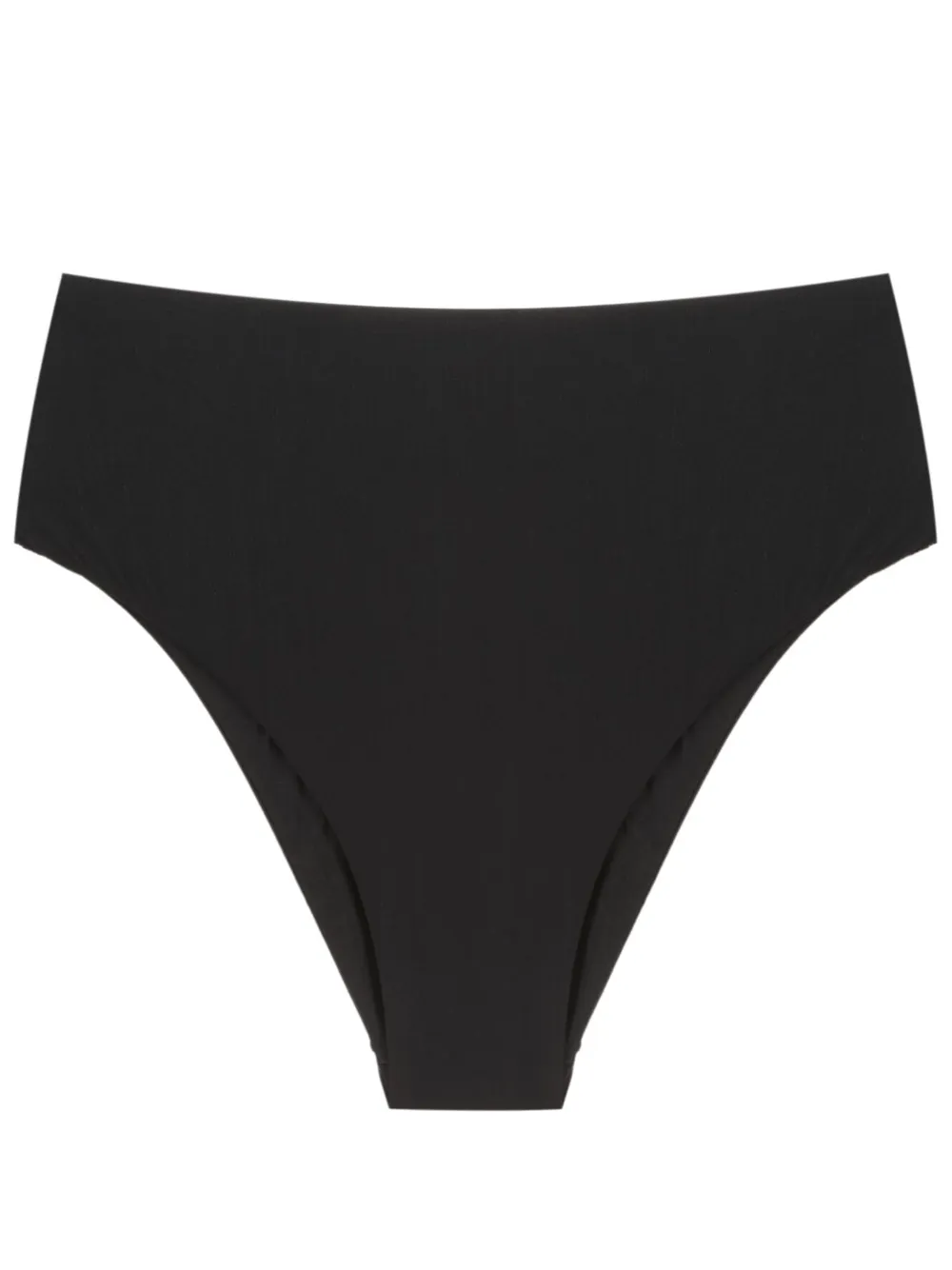 Lenny Niemeyer Slip bikini a vita alta - Nero