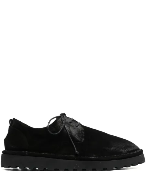 Marsèll round-toe suede derby shoes