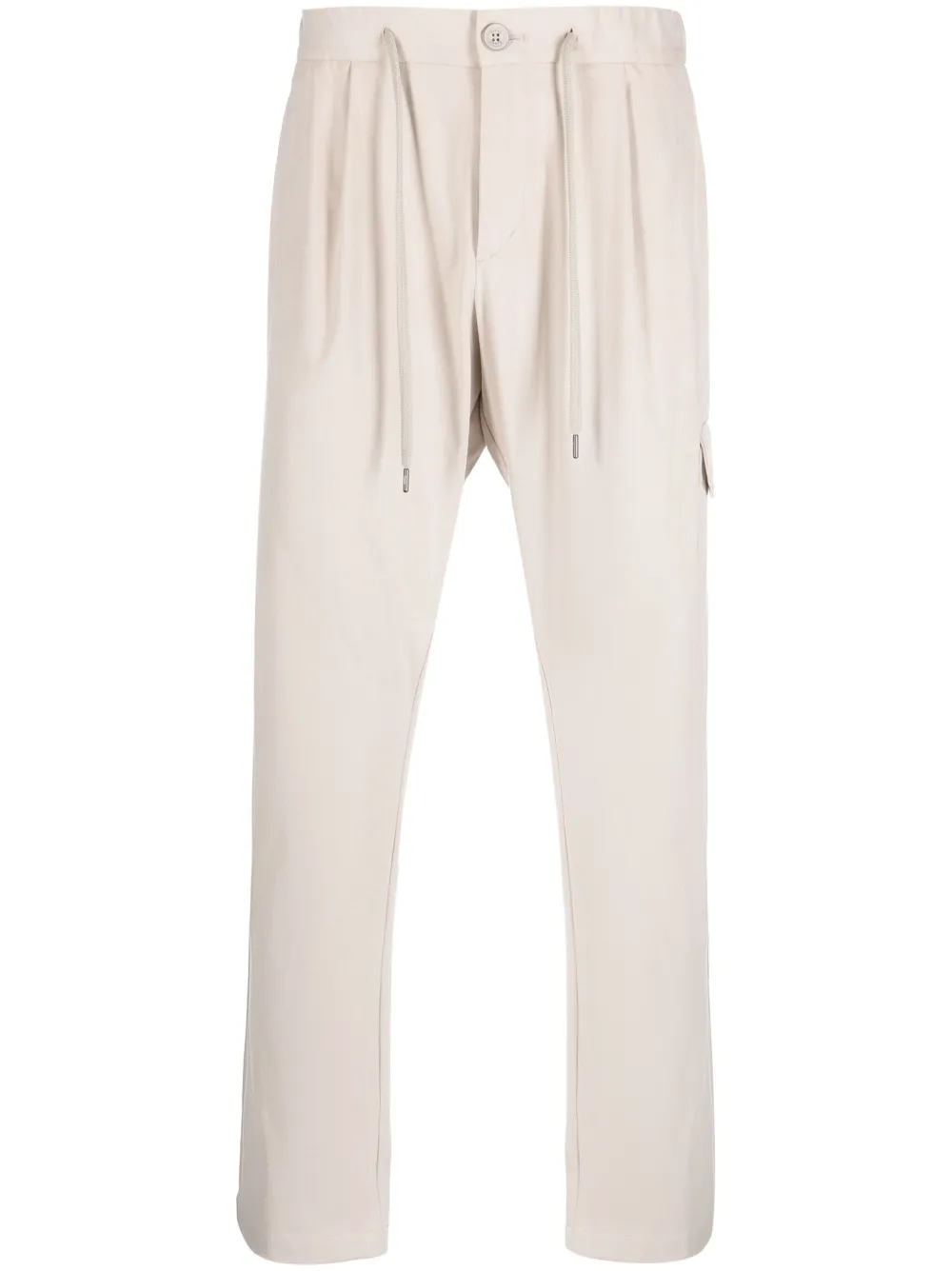 Herno drawstring straight-leg trousers | Neutrals | Image 1