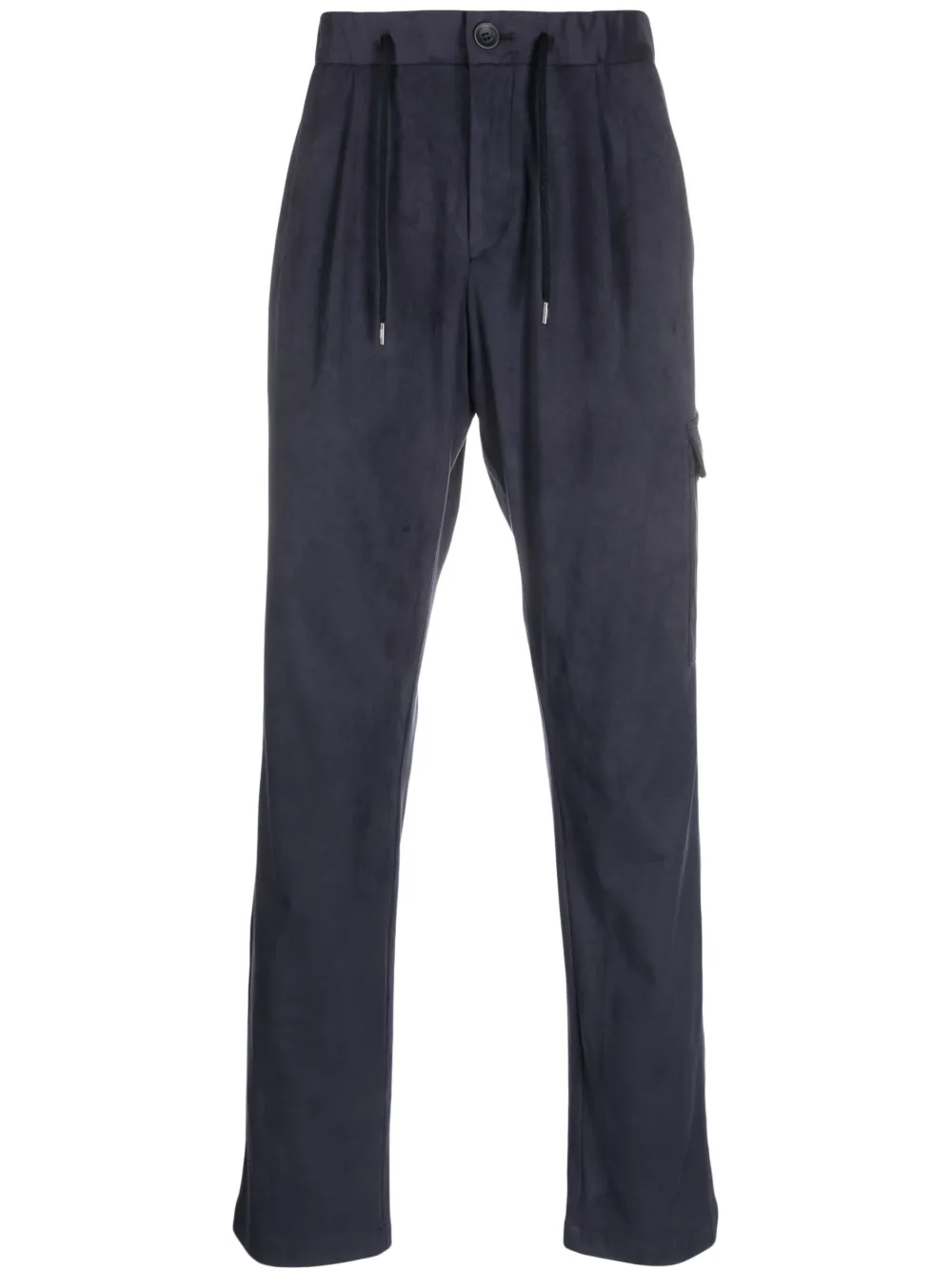 Herno Resort Hose In Wildlederoptik - Male Hosen Resort-blau Xxl In Blue