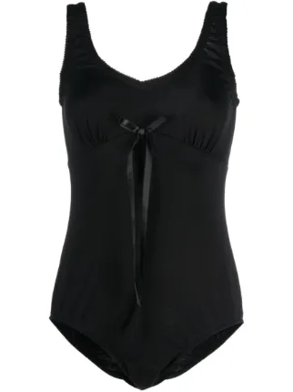 Simone Rocha bow-detail mini skirt - Black