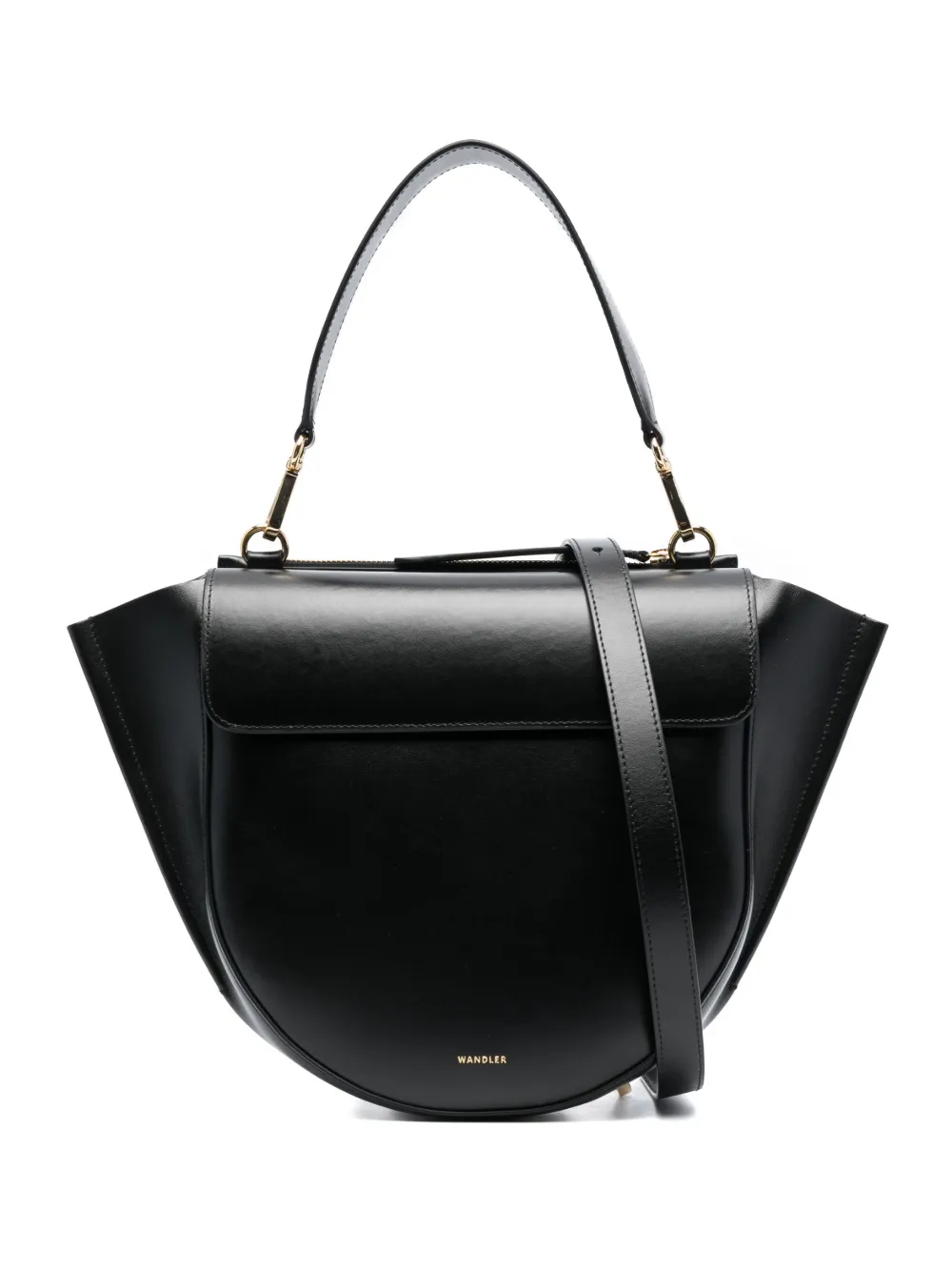 Wandler medium Hortensia shoulder bag | Black | Image 1