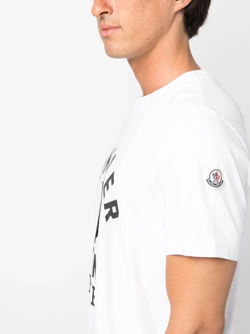 Moncler Logo Short-Sleeve Classic T-Shirt