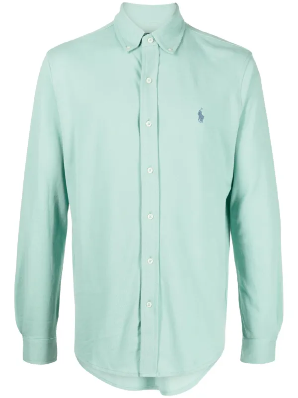 Polo Ralph Lauren pony embroidered Cotton Shirt Farfetch