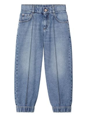 Embellished Denim Shorts - Light denim blue - Ladies