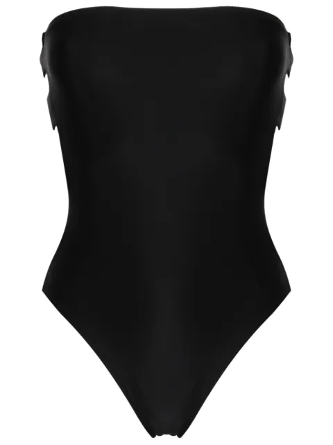 Gloria Coelho cut-out strapless swimsuit