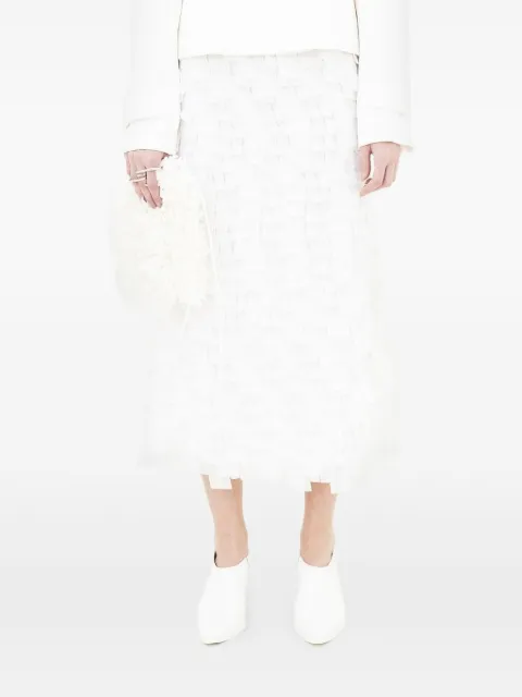 Gloria Coelho square-embelished midi skirt