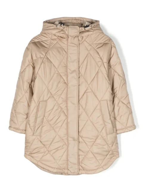 Aspesi Kids hooded quilted padded coat