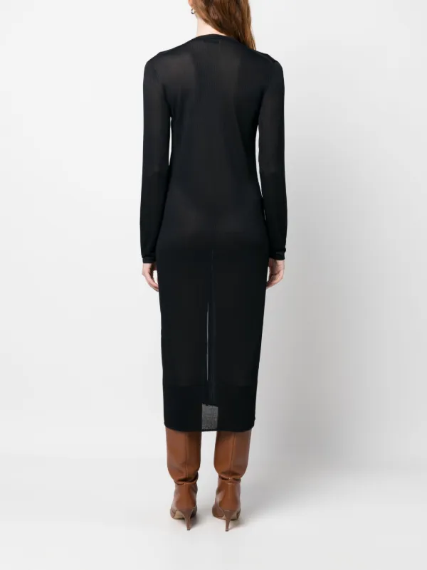 cream knit maternity dress Cream Ribbed Knit Long Sleeve Tie Waist Maternity Dress