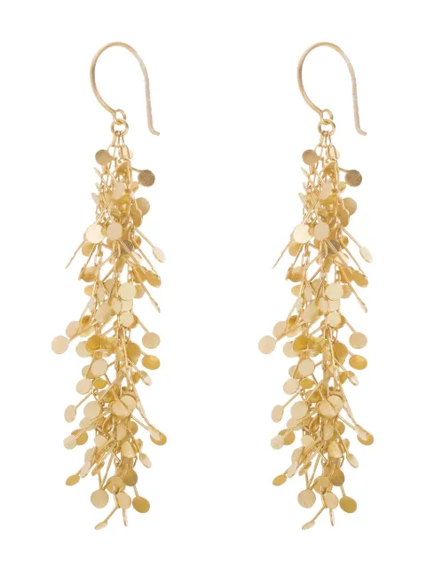 Sia Taylor aretes Dots Cluster en oro amarillo de 18kt 