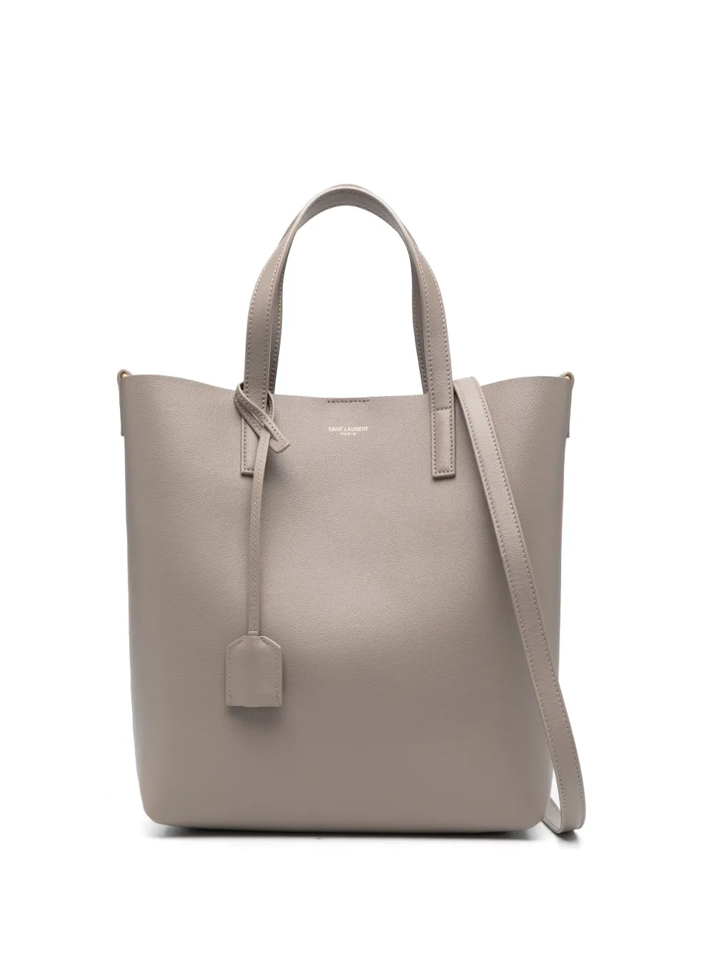 Saint Laurent sac cabas Toy en cuir - Gris Top Merken Winkel
